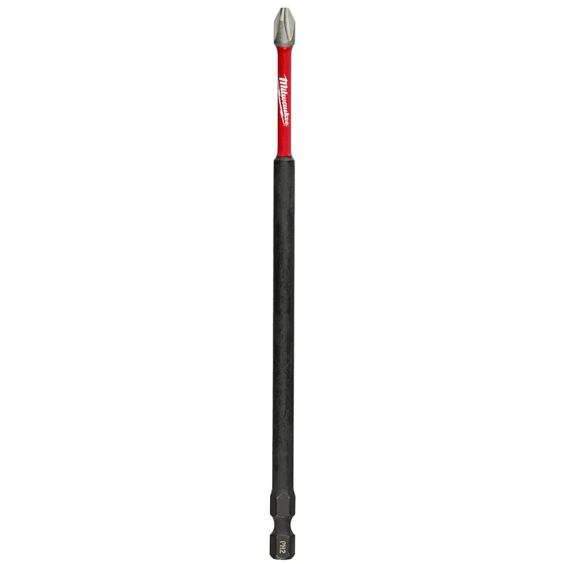 MILWAUKEE SHOCKWAVE #2 PHILLIPS IMPACT POWER BIT (6") - Kilrich Building Centres