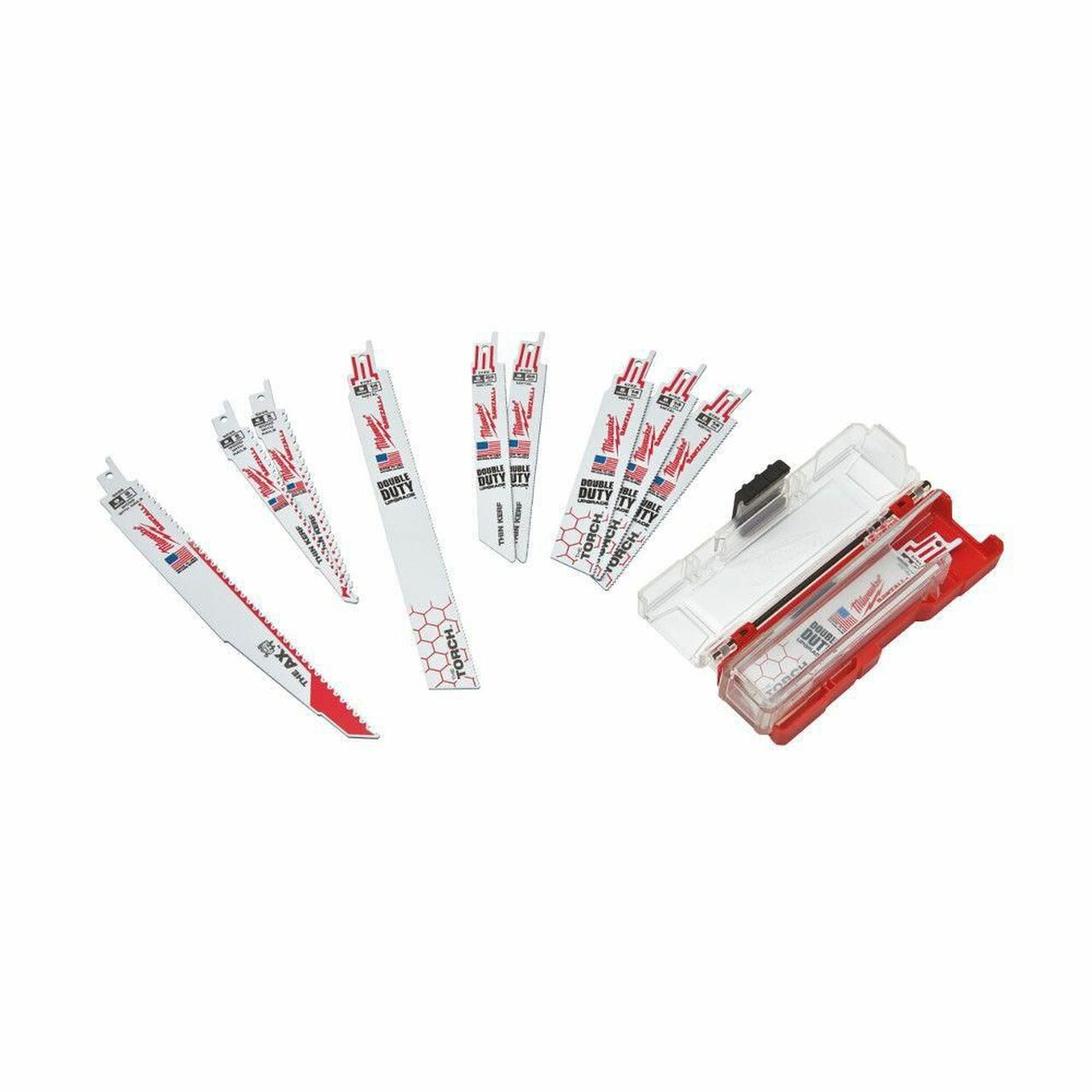 MILWAUKEE SAWZALL DEMOLITION BLADE SET (12 PACK) - Kilrich Building Centres