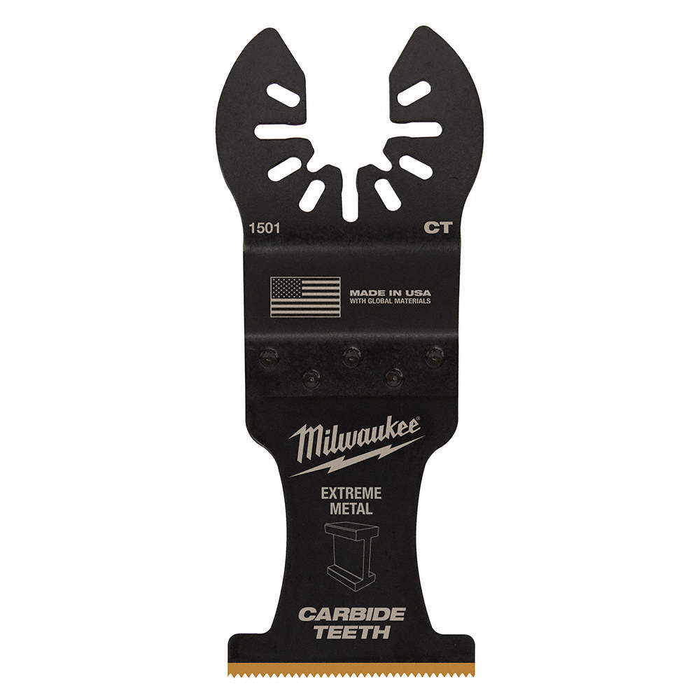 MILWAUKEE OPEN-LOK 1-3/8" TITANIUM ENHANCED CARBIDE TEETH METAL BLADE (2 PACK) - Kilrich Building Centres