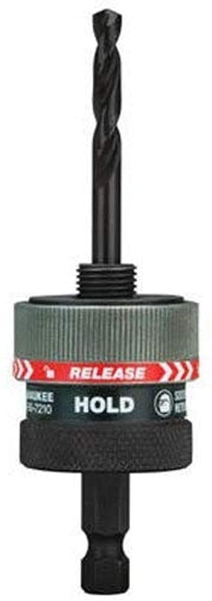 MILWAUKEE 3/8" TWIST-RELEASE SMALL HOLE SAW ARBOR - Kilrich Building Centres