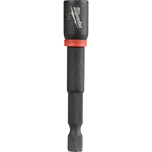 MILWAUKEE 1/4" MAGNETIC IMPACT NUT DRIVER (2-9/16" LONG) - Kilrich Building Centres