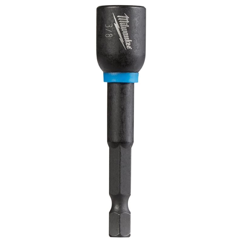 MILWAUKEE 3/8" MAGNETIC IMPACT NUT DRIVER (2-9/16" LONG) - Kilrich Building Centres
