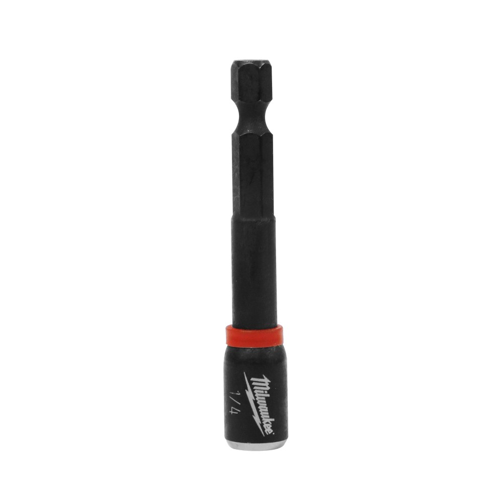 MILWAUKEE 1/4" MAGNETIC IMPACT NUT DRIVER (2-9/16" LONG) - Kilrich Building Centres
