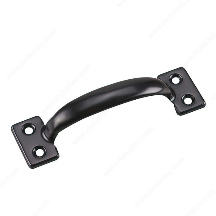 6-1/2" UTILITY PULL - FLAT BLACK - Kilrich Building Centres