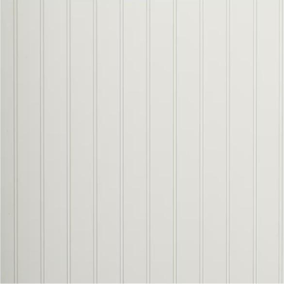 4.76mm 4x8 MDF PRIMED WHITE 
BEADED 2"O.C. - Kilrich Building Centres