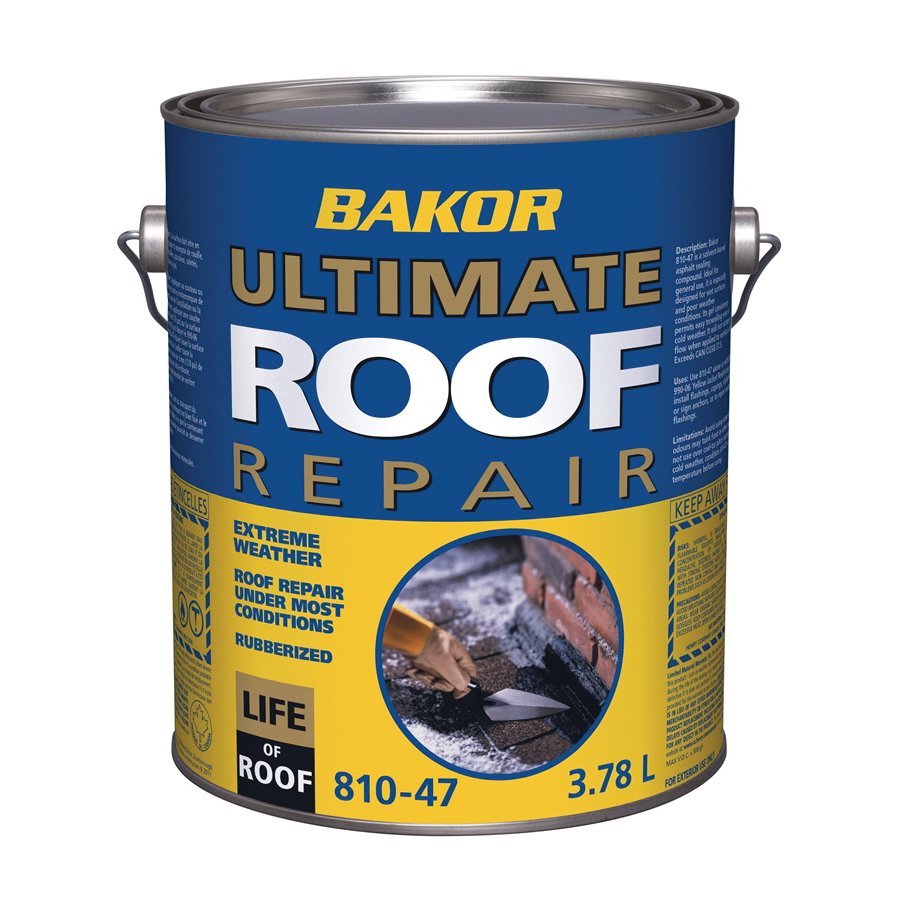 3.78L BAKOR ULTIMATE ROOFING REPAIR MASTIC / SEALING COMPOUND (810-47) - Kilrich Building Centres