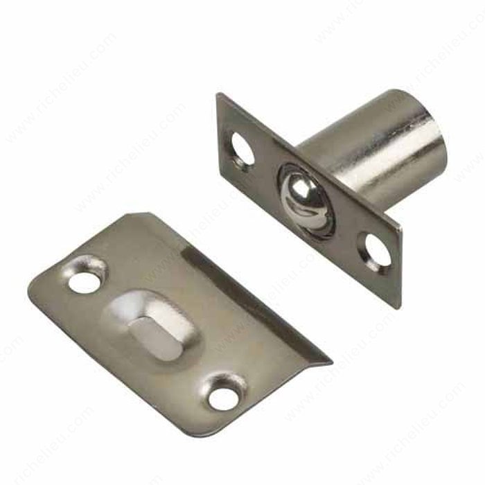 ADJUSTABLE BALL CATCH - ANTIQUE NICKEL - Kilrich Building Centres