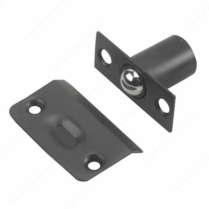ADJUSTABLE BALL CATCH - FLAT BLACK - Kilrich Building Centres