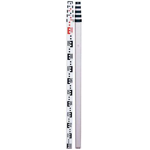 DURATECH TELESCOPING ALUMINUM LEVELING ROD 5M (FOR LASER LEVELLING) - Kilrich Building Centres