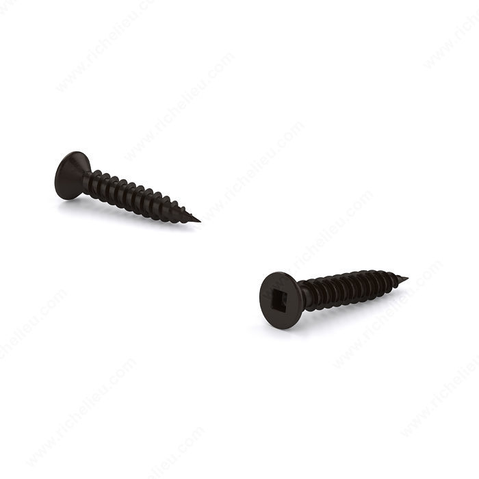 5/8" #5 FLAT HEAD WOOD SCREW - OIL RUBBED BRONZE - Kilrich Building Centres