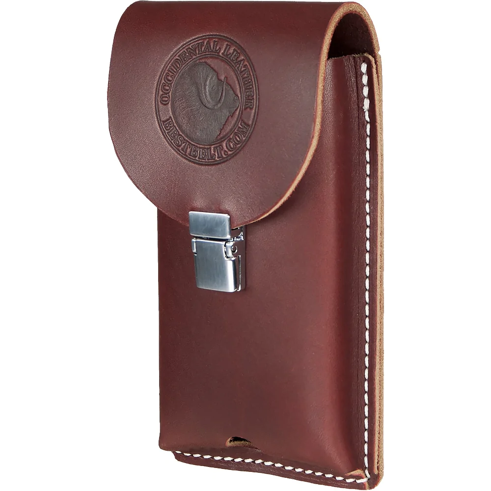 OCCIDENTAL LEATHER LARGE CLIP-ON PHONE HOLSTER - Kilrich Building Centres