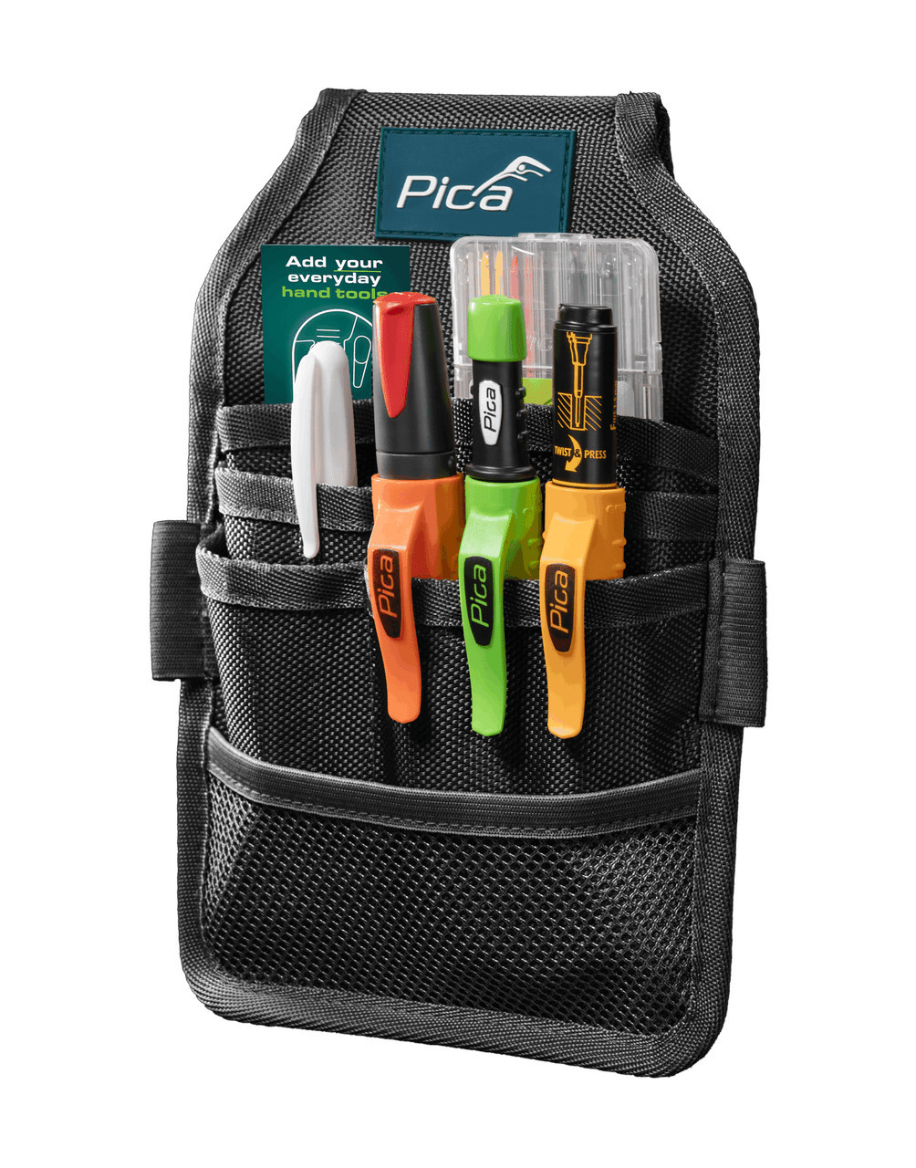 PICA MASTER BELT SET c/w PICA DRY, PICA INK, PICA VISOR, #4020 LEADPACK & 532/52 WHITE MARKER - Kilrich Building Centres