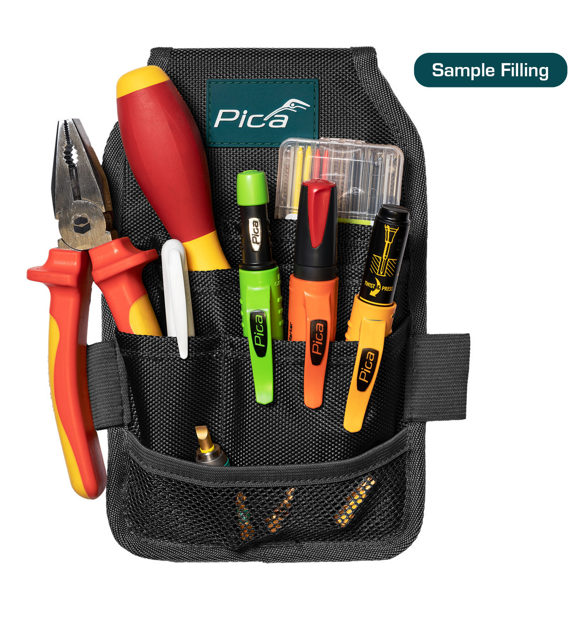 Main 2 - PICA MASTER BELT SET c/w PICA DRY, PICA INK, PICA VISOR, #4020 LEADPACK & 532/52 WHITE MARKER -