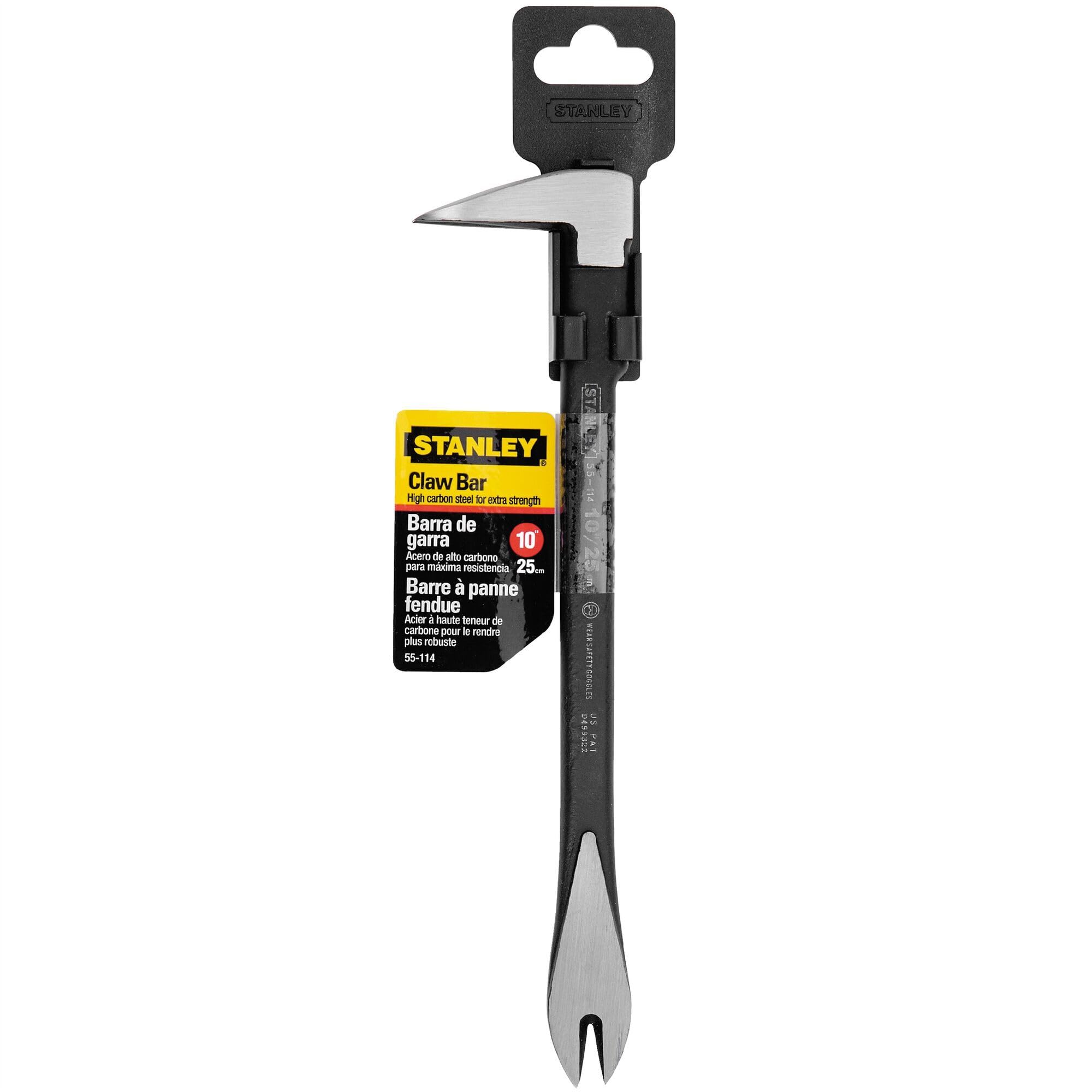 STANLEY PRECISION CLAW BAR (10") - Kilrich Building Centres