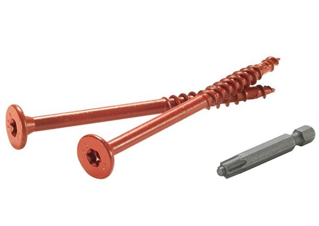 4" FLATLOCK SCREWS (300 PACK) - Kilrich Building Centres