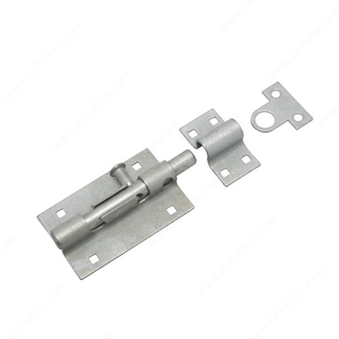 5" HEAVY-DUTY PADLOCK BOLT - GALVANIZED - Kilrich Building Centres