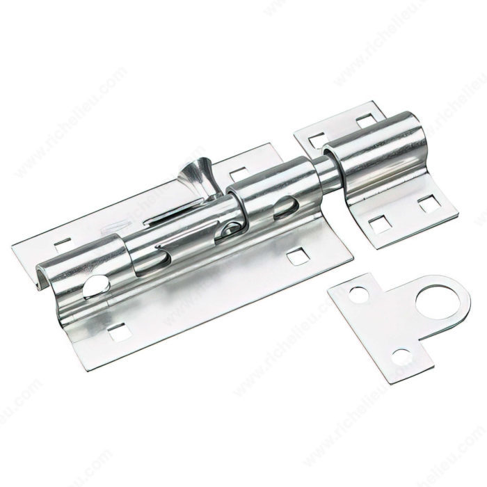 5" HEAVY-DUTY PADLOCK BOLT - ZINC-COATED - Kilrich Building Centres