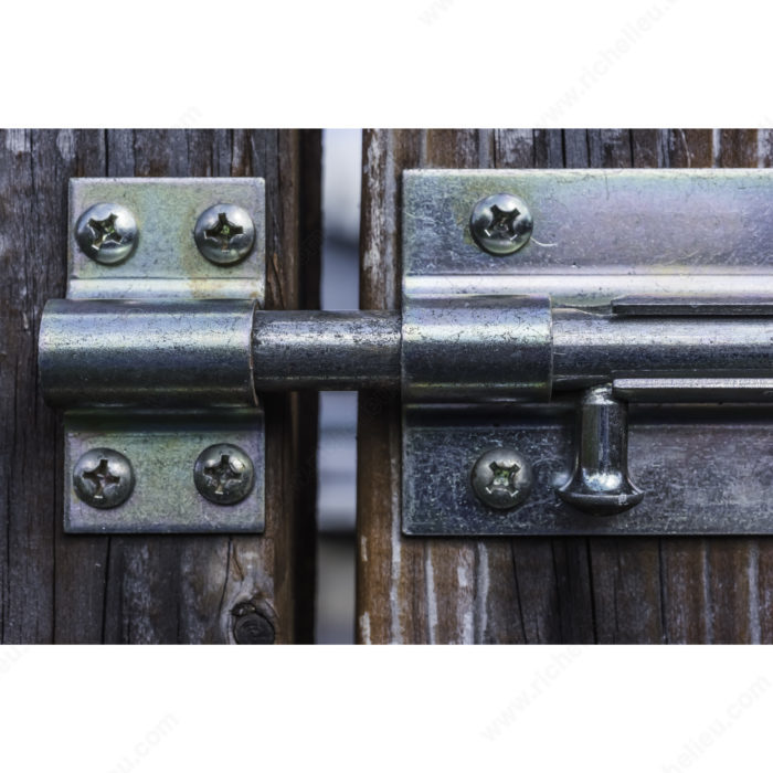 Main 2 - 5" HEAVY-DUTY PADLOCK BOLT - ZINC-COATED -