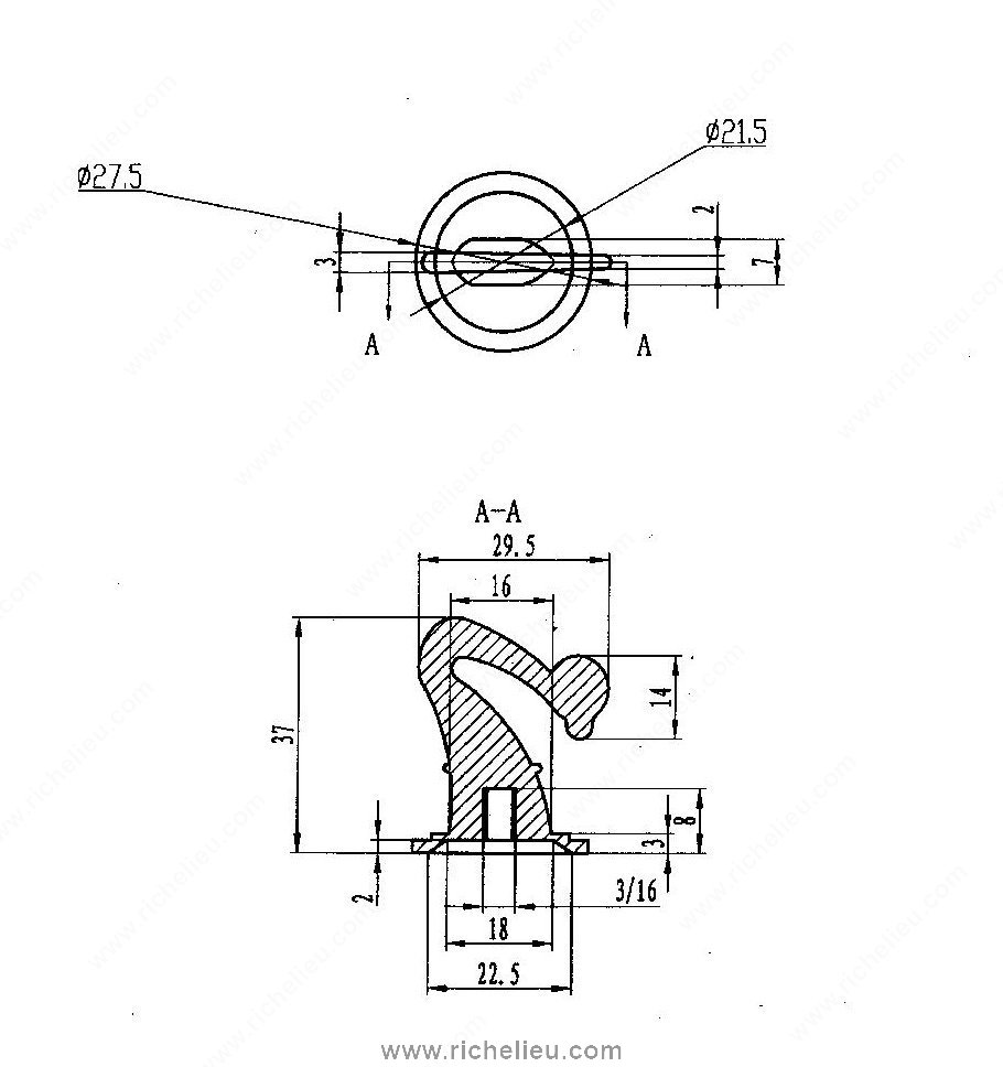 Main 2 - SWAG HOOK SET - PEWTER -