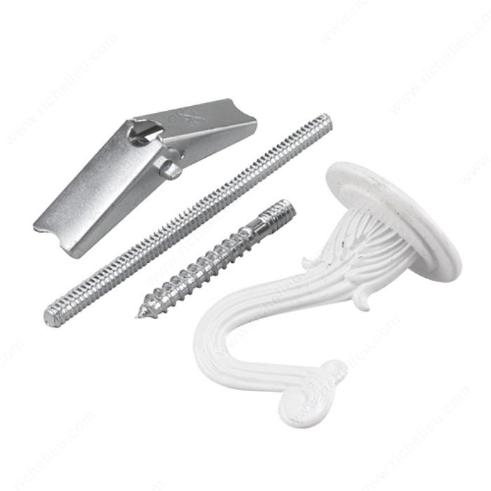 SWAG HOOK SET - WHITE - Kilrich Building Centres