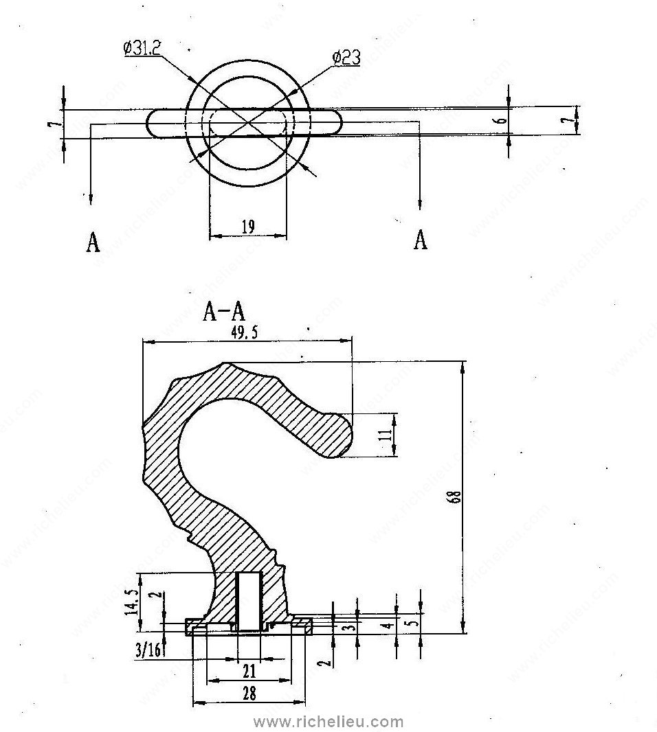 Main 2 - JUMBO SWAG HOOK SET - WHITE -