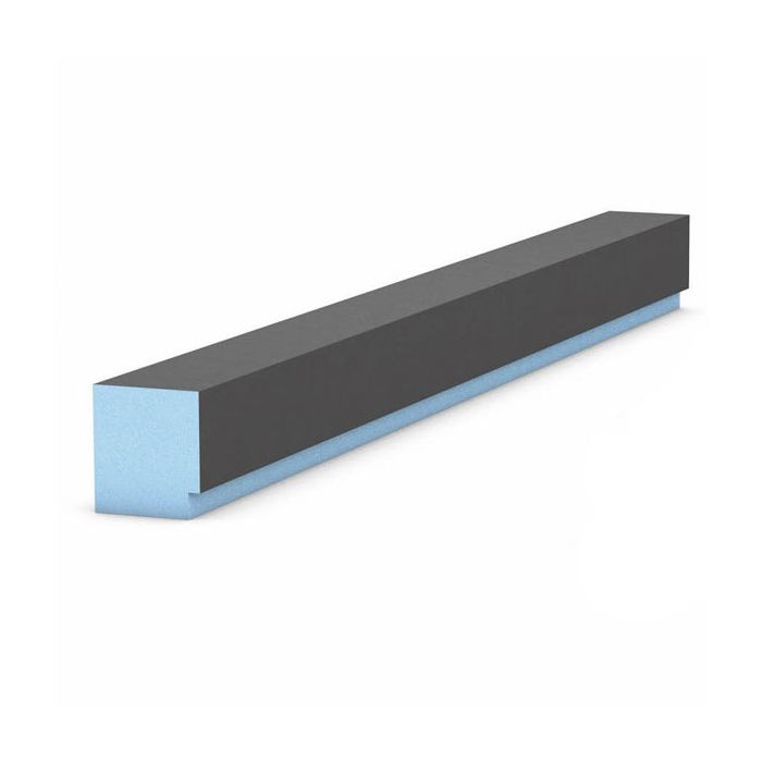 WEDI 5' FULL FOAM CURB FOR PRIMO / RIOLITO SHOWER PAN (4-1/2" X 5") - Kilrich Building Centres
