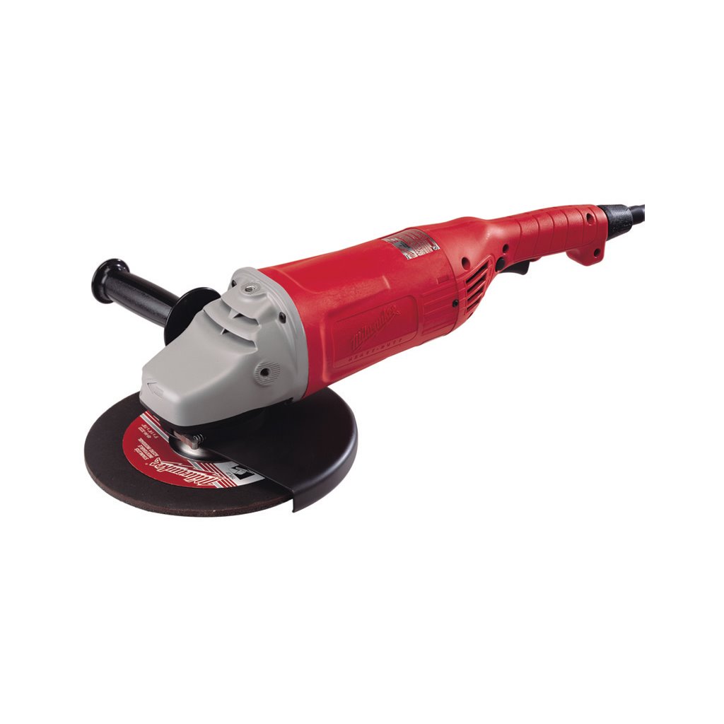Main 1 - MILWAUKEE 7" / 9" LARGE CORDED ANGLE GRINDER -