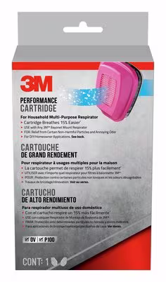 Main 2 - 3M PERFORMANCE CARTRIDGE FOR HOUSEHOLD MULTI-PURPOSE RESPIRATOR - ORGANIC VAPOUR (P100) -