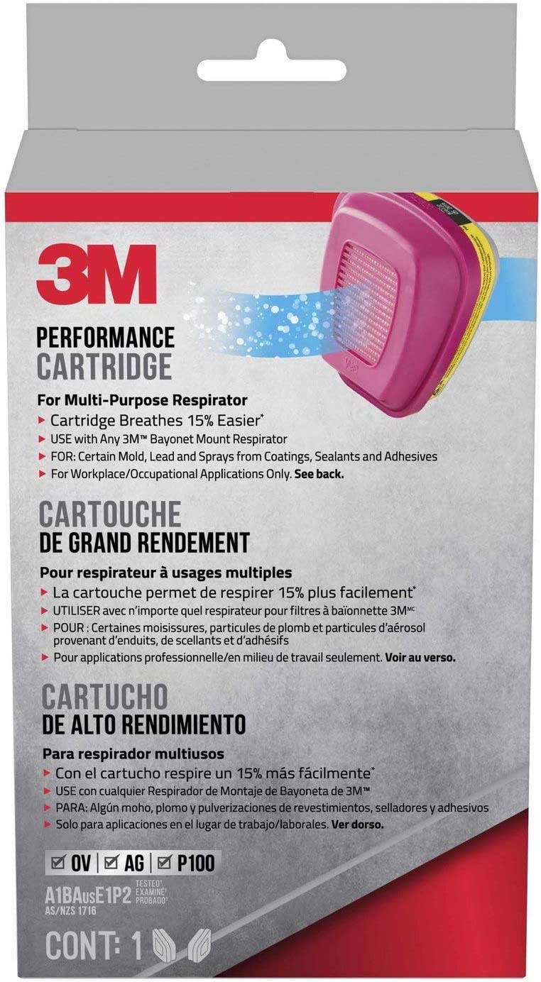 Main 2 - 3M REPLACEMENT FILTER CARTRIDGES (P100) -