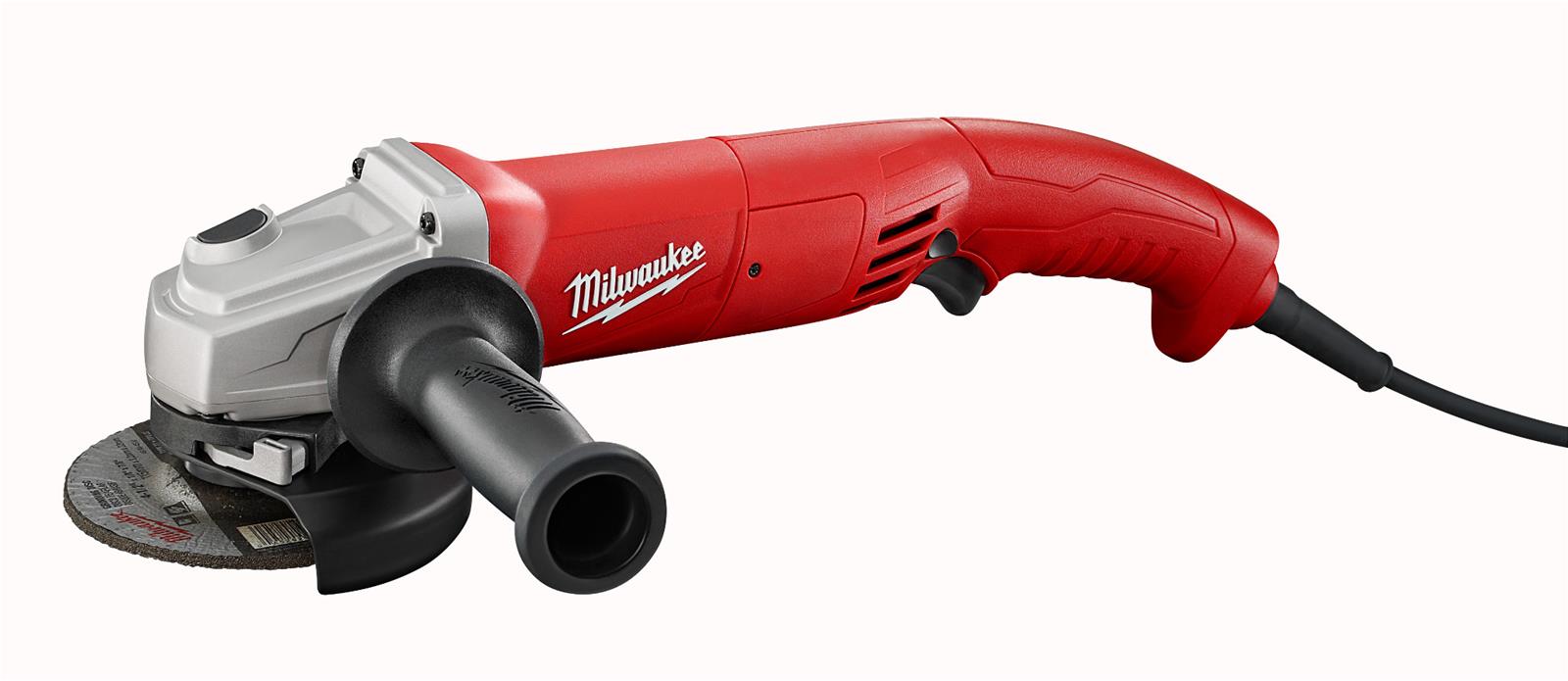 MILWAUKEE 5" TRIGGER-GRIP SMALL CORDED ANGLE GRINDER - Kilrich Building Centres