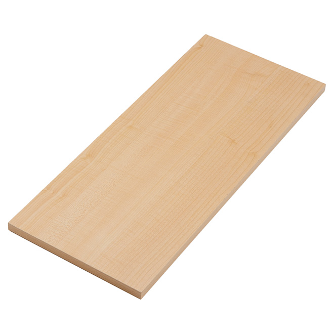 36" x 12" MAPLE SHELVING (PREFINISHED) - Kilrich Building Centres
