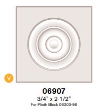 6907 MDF CORNER BLOCK 3/4" X
2-1/2" X 2-1/2" - Kilrich Building Centres
