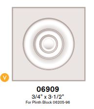 6909 MDF CORNER BLOCK 3/4" X
3-1/2" X 3-1/2" - Kilrich Building Centres