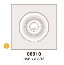 6910 MDF CORNER BLOCK 3/4" X
3-3/4" X 3-3/4" - Kilrich Building Centres