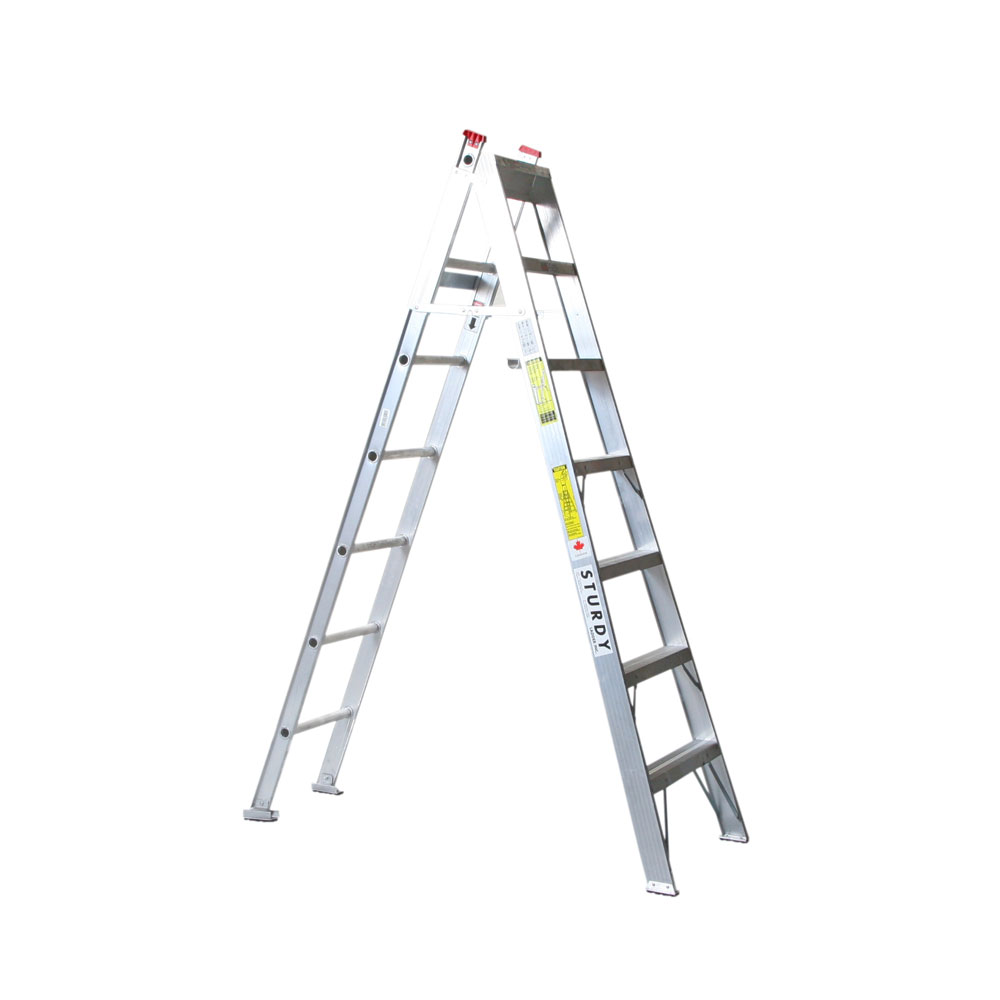 STURDY MULTI-WAY EXTENSION LADDER (8' - 13') - Kilrich Building Centres