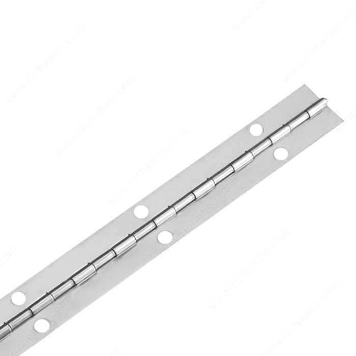 1-1/2" x 72" PIANO HINGE - STAINLESS STEEL - Kilrich Building Centres