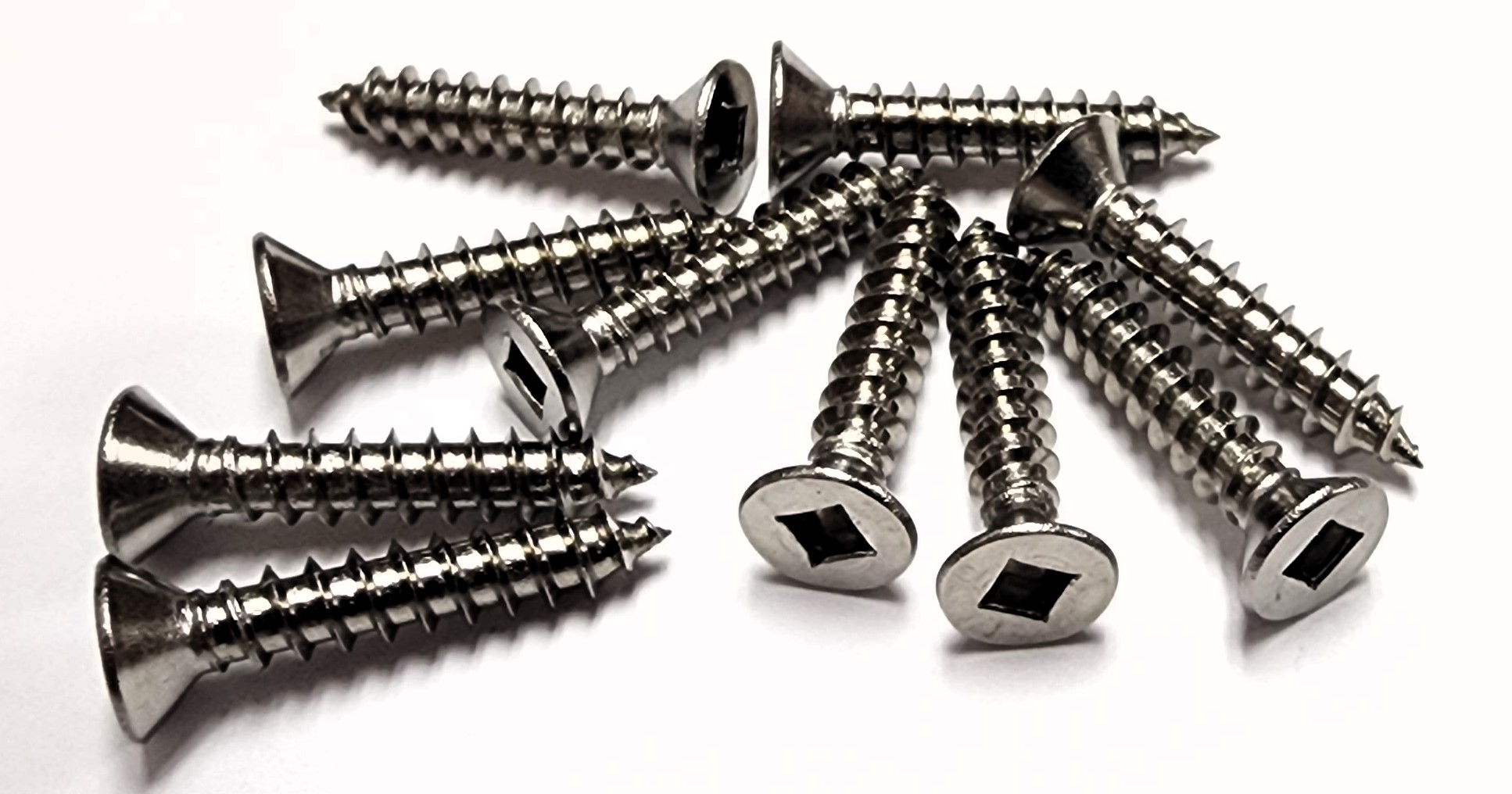 3/4" #6 FLAT-HEAD METAL SCREW - STAINLESS (10 PACK) - Kilrich Building Centres