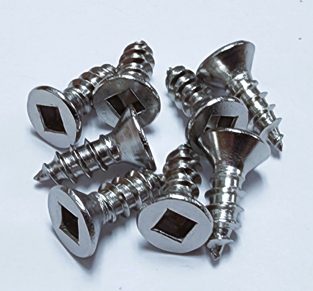 1/2" #8 FLAT-HEAD METAL SCREW - STAINLESS (8 PACK) - Kilrich Building Centres