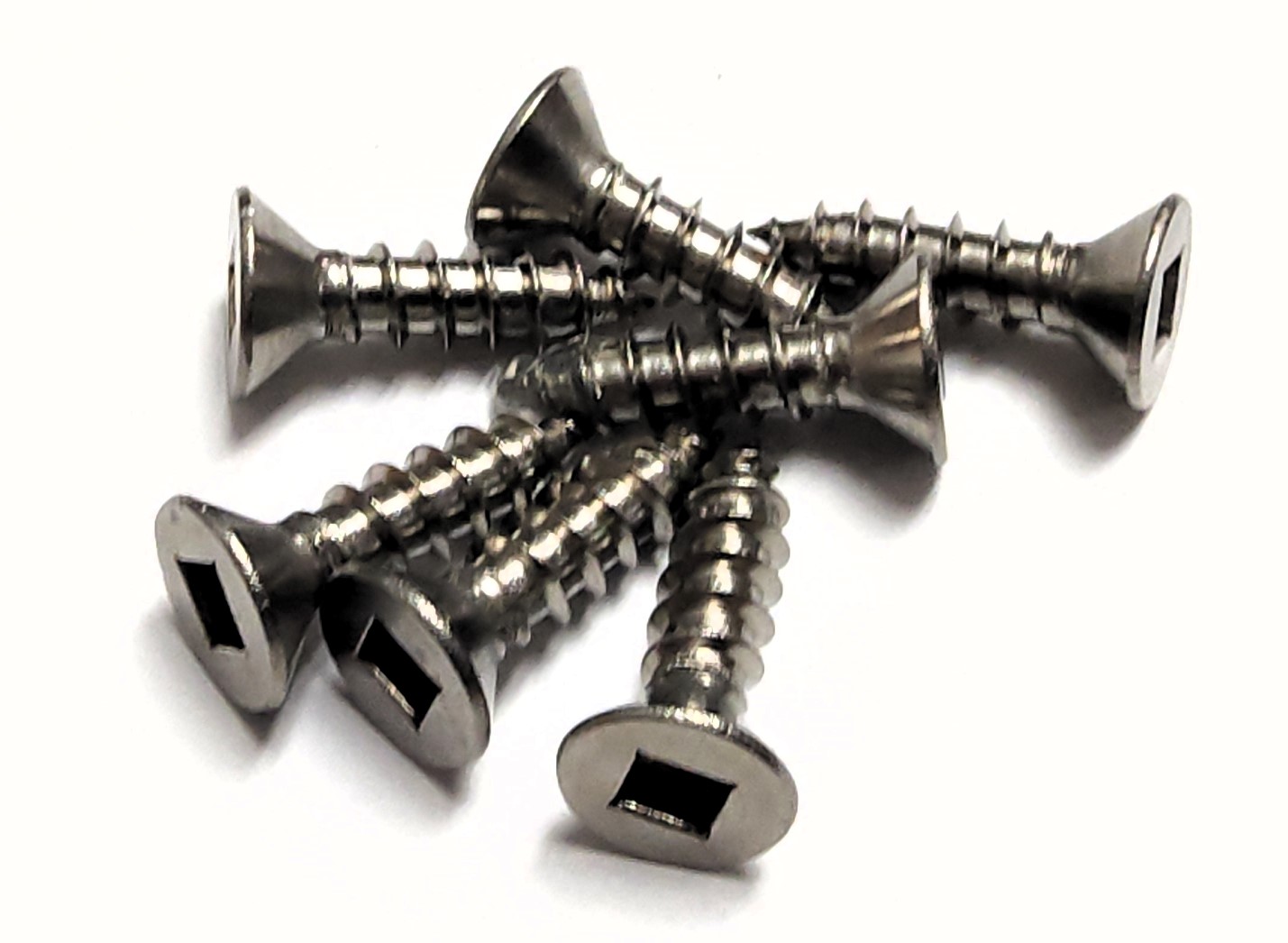5/8" #8 FLAT-HEAD METAL SCREW - STAINLESS (7 PACK) - Kilrich Building Centres