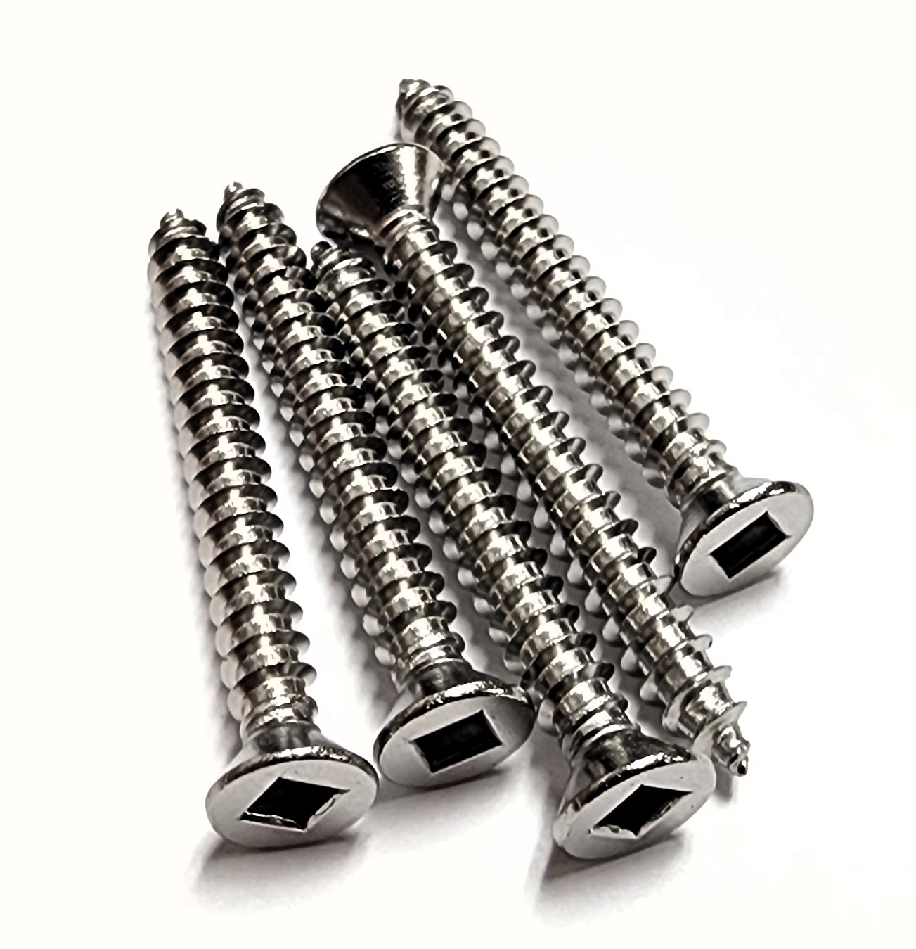 1-1/2" #8 FLAT-HEAD METAL SCREW - STAINLESS (5 PACK) - Kilrich Building Centres