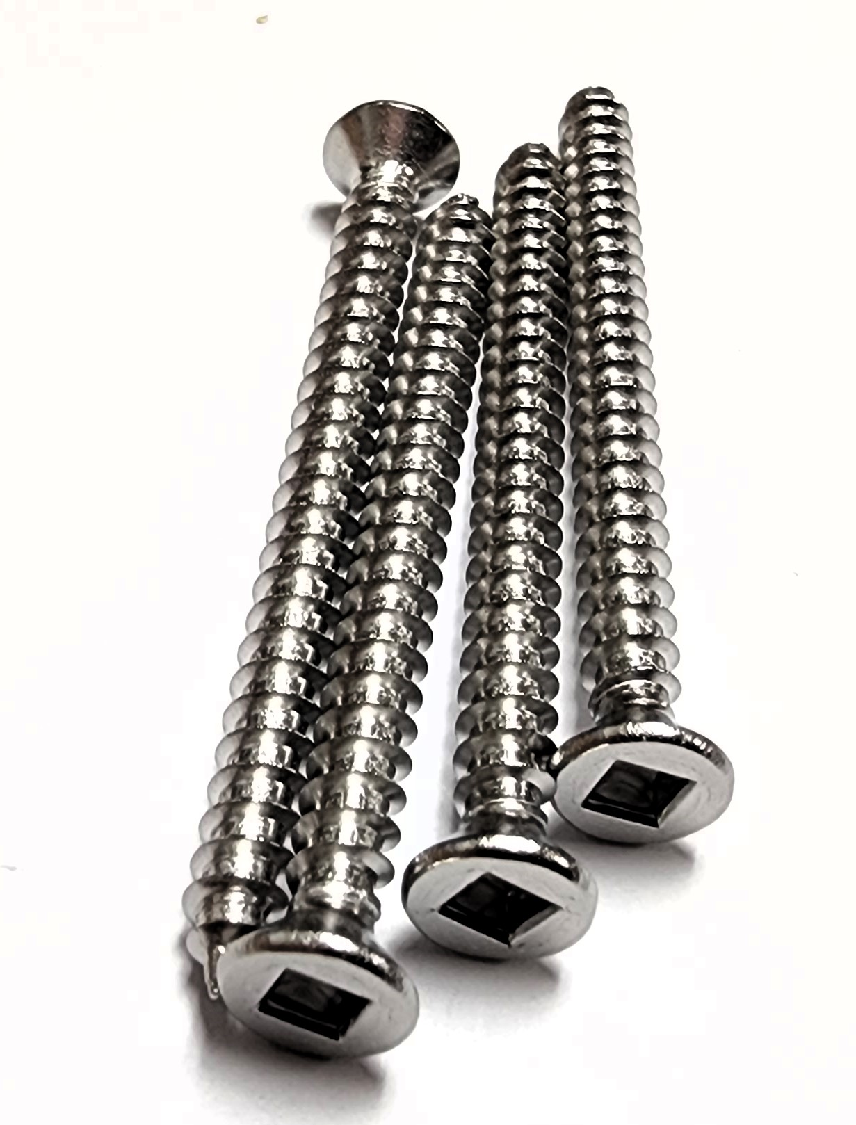 2" #8 FLAT-HEAD METAL SCREW - STAINLESS (4 PACK) - Kilrich Building Centres