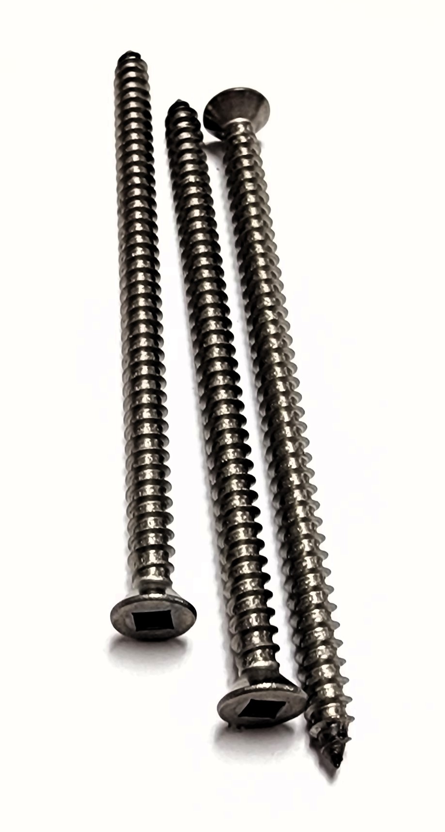 3" #8 FLAT-HEAD METAL SCREW - STAINLESS (3 PACK) - Kilrich Building Centres