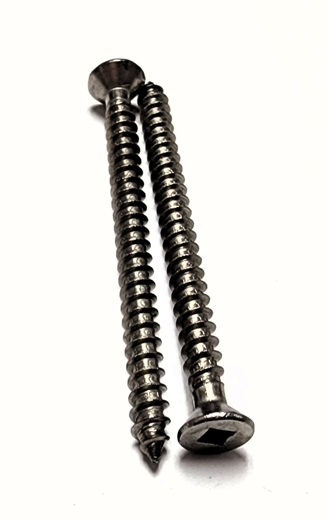 2-1/2" #10 FLAT-HEAD METAL SCREW - STAINLESS (2 PACK) - Kilrich Building Centres