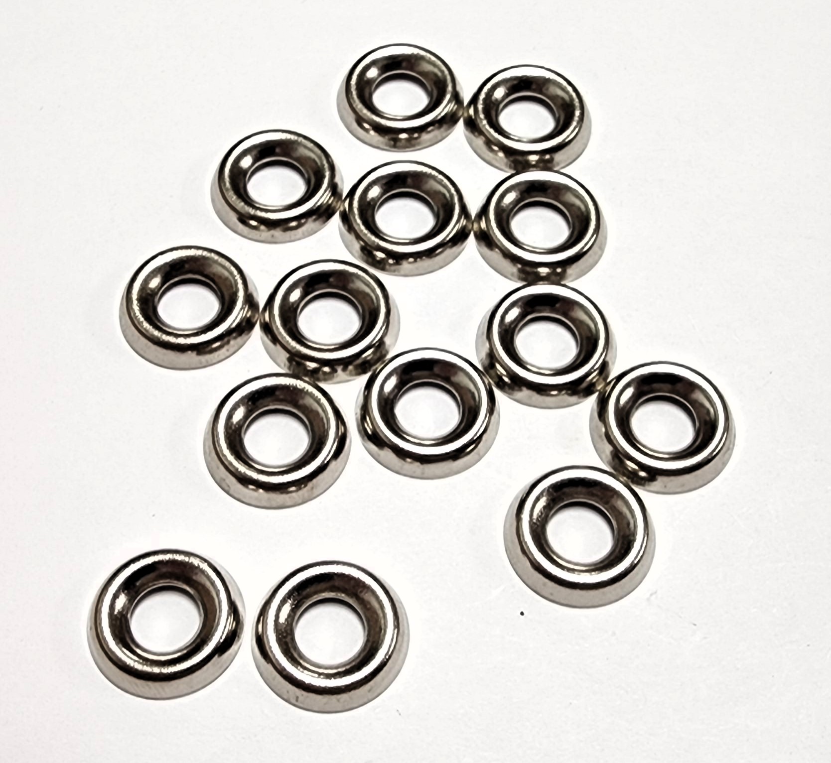 #10 FINISHING CUP WASHER - NICKEL-PLATED (14 PACK) - Kilrich Building Centres