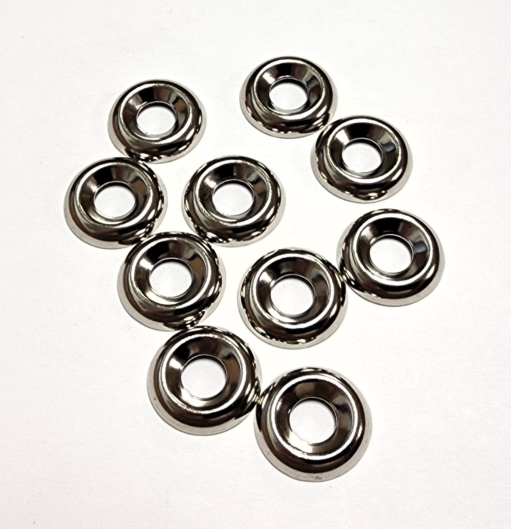 #12 FINISHING CUP WASHER - NICKEL-PLATED (10 PACK) - Kilrich Building Centres