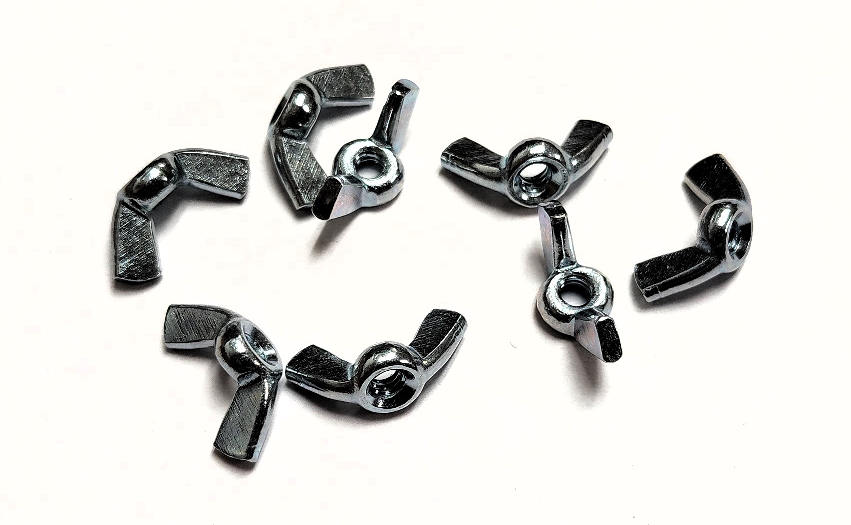 6-32 STEEL WING NUT - ZINC-COATED (8 PACK) - Kilrich Building Centres