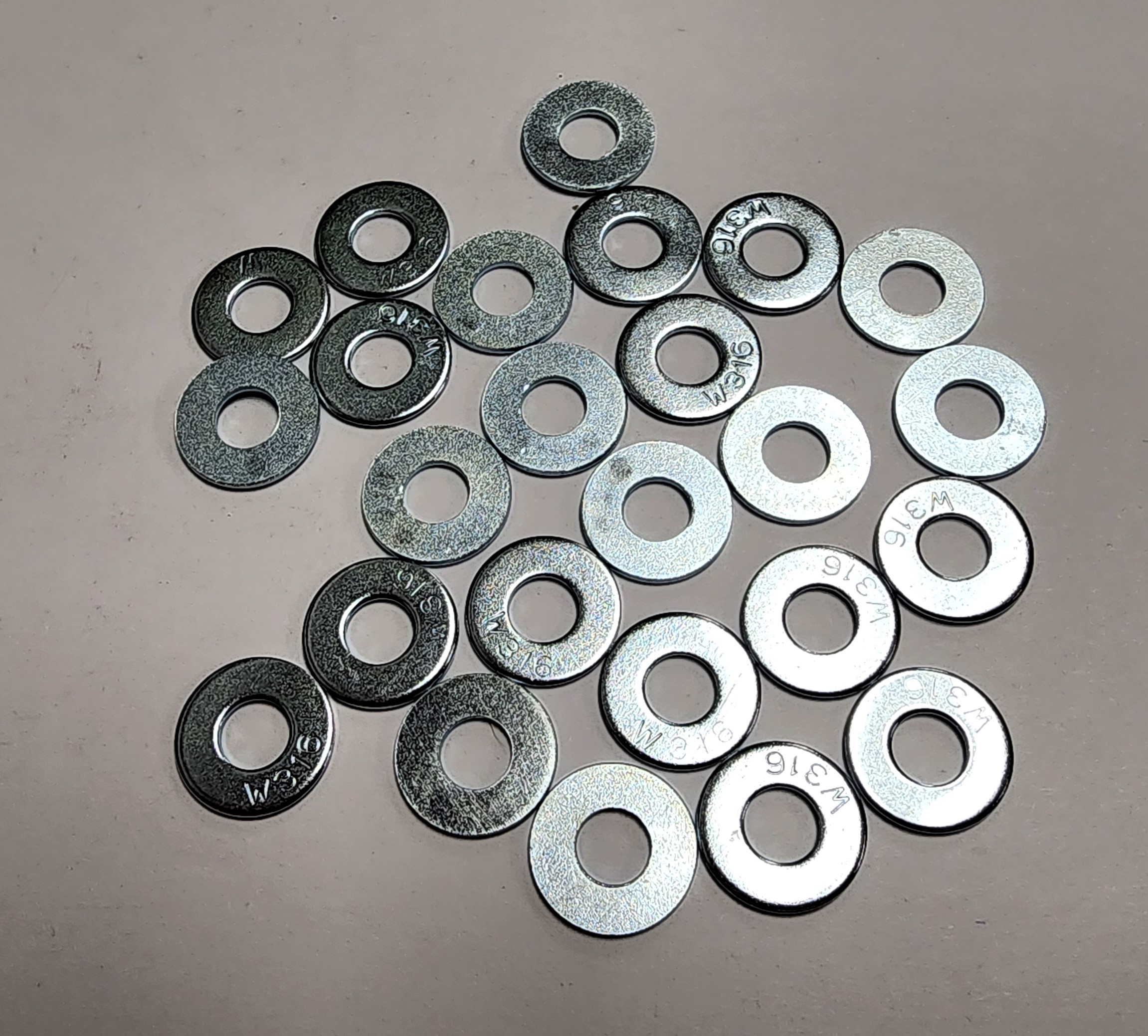 3/16" FLAT METAL WASHER - STAINLESS (25 PACK) - Kilrich Building Centres