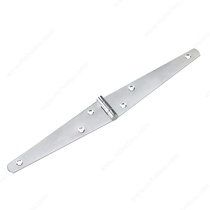 5" LIGHT-DUTY STRAP HINGE - ZINC-COATED - Kilrich Building Centres