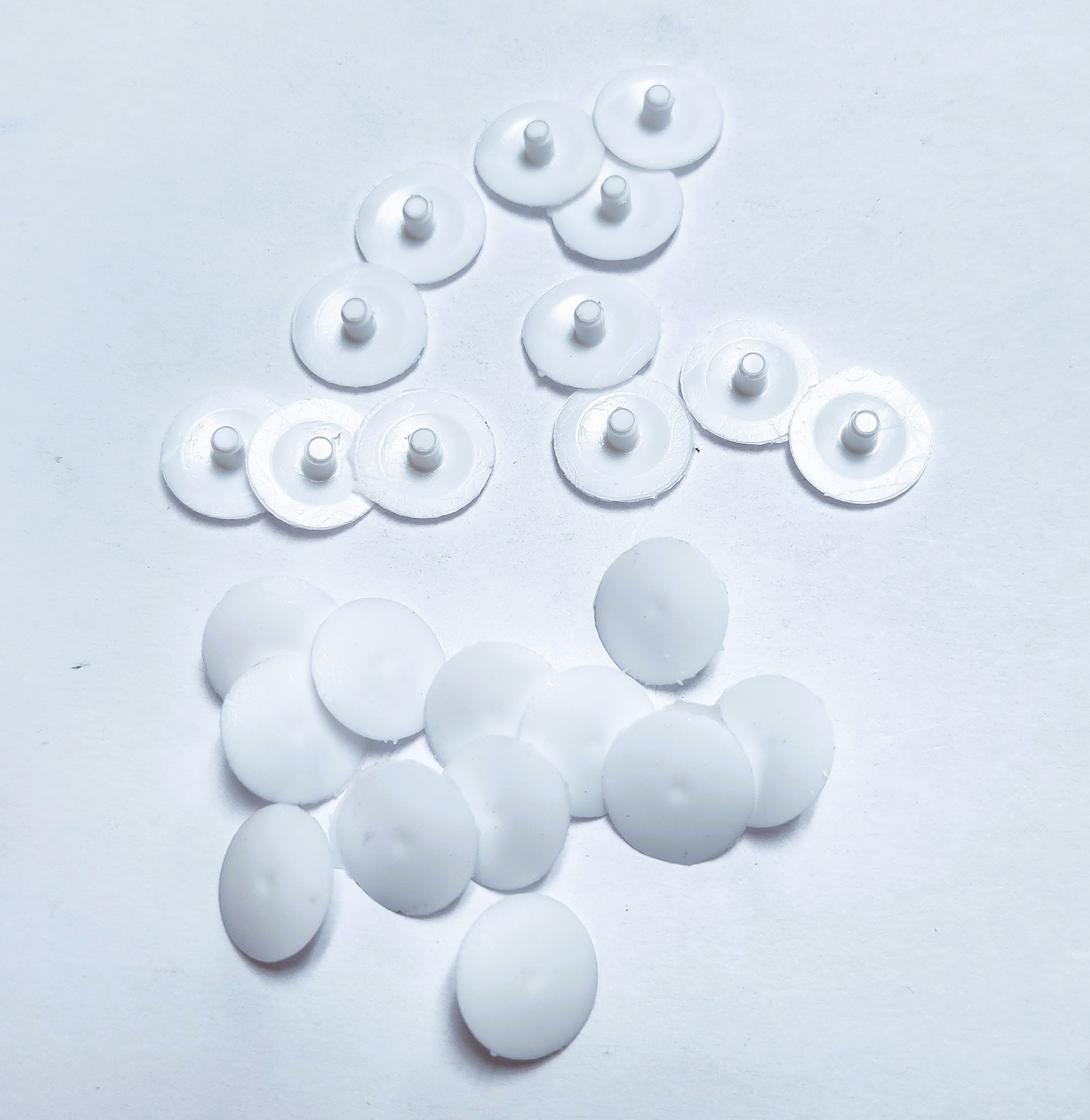 #2 PLASTIC PUSH CAP - WHITE (25 PACK) - Kilrich Building Centres