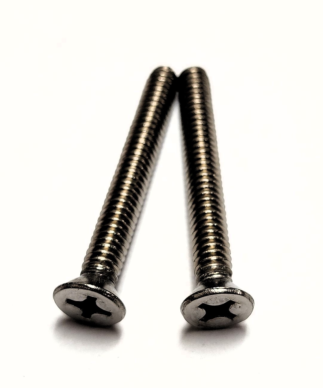 2" - 1/4" FLAT-HEAD MACHINE SCREW - STAINLESS (2 PACK) - Kilrich Building Centres